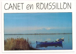 66 - CANET En ROUSSILLON - L'étang, Dominé Par Le CANIGOU - Photo Jean-Luc BERGET - Ed. A.B.I. - Canet En Roussillon