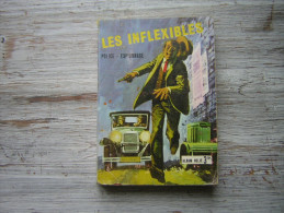 BD PETIT FORMAT  LES INFLEXIBLES  POLICE  ESPIONNAGE  ALBUM RELIE N° 2    3 ALBUMS DONT UN : LE JOURNAL DE L'AVENTURE - Formatos Pequeños