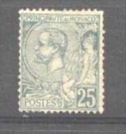 Monaco 1891 Albert I, 25C Green, Yv.16, Mi.16, MH AM.085 - Nuevos