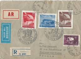 Lettre Pour La France 1950 - Lettres & Documents
