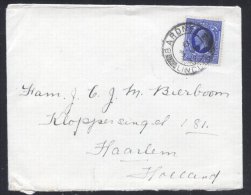 Great Britain 1937 Postal History Rare, Cover To Netherland Haarlem D.104 - Luftpost & Aerogramme