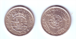 India Portuguese 1 Escudo 1958 - Indien