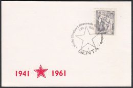 Yugoslavia 1961, Card  W./ Special Postmark "Senta", Ref.bbzg - Covers & Documents