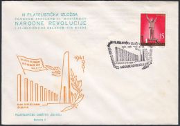 Yugoslavia 1961, Illustrated Cover "Philatelic Exibition In Sibenik 1961" W./ Special Postmark "Sibenik" Ref.bbzg - Covers & Documents