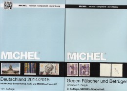 Middle-Europe Catalogue Part 1+ Germany MICHEL 2014 New 110€ Stamps D: AD DR Saar B DDR BRD + A CZ CSR HU FL SK Helvetia - Chronicles & Annuals