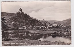 (RECTO / VERSO) COCKEM MIT BURG UND BLICK - PLIS ANGLES GAUCHES - Cochem