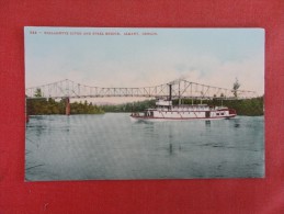 - Oregon>  Albany  Willamette River & Steel Bridge      Ref   1391 - Otros & Sin Clasificación