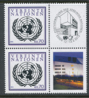UN Vienna 2012. Scott # 510, ESSEN. Vertical Pair With Lables From Personalized Sheet,  MNH ** - Nuovi