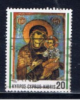 CY+ Zypern 1992 Mi 801 Weihnachten - Used Stamps