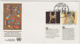 United Nations Unies - Wien - 1991 - Human Rights - Droits Homme - FDC - FDC