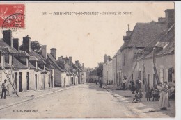 SAINT PIERRE LE MOUTIER(58)1909-faubourg De Nevers - Saint Pierre Le Moutier