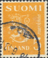 Finlande  1945. ~ YT 294 -  5 M. Armoiries - Usati