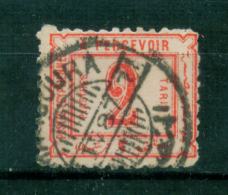 EGYPT / 1886 / POSTAGE DUE / MANSOURA CANCELLATION  / VF USED  . - 1866-1914 Ägypten Khediva