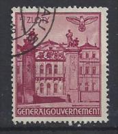 Generalgouvernement 1940  Bauwerke   (o) Mi.51 - General Government