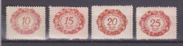 Liechtenstein Portomarken Mi 2-5 (1920) - Taxe