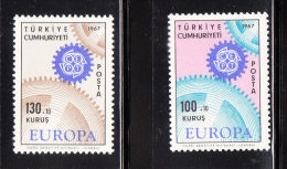 Turkey 1967 Europa Issue MNH - Unused Stamps