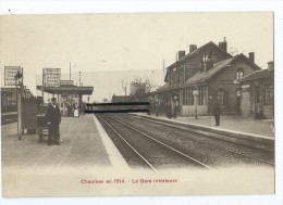 CPA - Chaulnes En 1914 - La Gare Interieure - Chaulnes