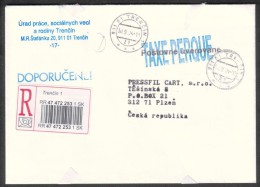 SK0572 - Slovakia (2004) 911 01 Trencin 1 - Briefe U. Dokumente