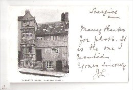 BLAGROVE HOUSE BARNARD CASTLE Undivided Back Used Postcard  BARNARD CASTLE Edwardian Duplex Postmark Cancellation - Autres & Non Classés