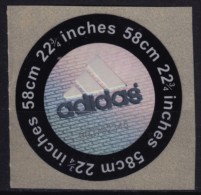 Adidas - Seal Of Original / Self Adhesive Label - Baseball Cap - 2010´s - Hologram Holography - Other & Unclassified