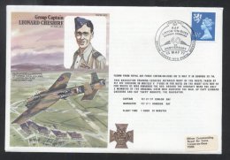 Great Britain 1977 RAF - Group Captain Leonard Cheshire K.386 - Luftpost & Aerogramme