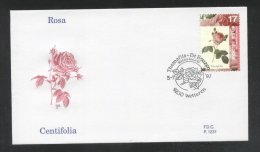 Belgium 1997 Flowers Roses Congress FDC K.261 - 1991-2000