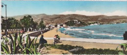 AFRIQUE,AFRICA,BONE,ALGERIE,ANNABA ,ex Colonie Française,SAINT CLOUS,PLAGE,CYCLISTE SUR SABLE - Annaba (Bône)