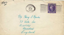1928   Carta Toronto 1953 Ontario Canada - Lettres & Documents