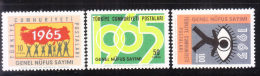 Turkey 1965 Census MNH - Unused Stamps