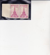 FRANCE -PAIRE NEUVE XX BORD DE FEUILLE N°429 -CENTENAIRE TOUR EIFFEL COTE //34 € - Sonstige & Ohne Zuordnung