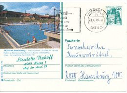 1978 Reclamepostkarte"Bad Marienberg" P123 Van Herne 2 Naar Hamburg Zie Scan(s) - Postcards - Used