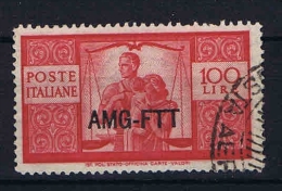 Italy: AMG FTT  Triest A Sa 67 Mi 91, Used 1949 - Oblitérés