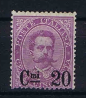 Italy:   1890 Sa  58 , Mi 57 MH/* - Mint/hinged