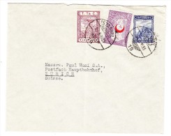 Brief 1933 Istanbul Nach Zürich Mit U. A. Zwangszuschlagsmarke Flugpost Mi#24. - Lettres & Documents