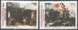 MOZAMBICO - MOZAMBICO  -  FRANCH REVOLUTION - ART DELACROIX  -  1989 - MNH** - Franz. Revolution