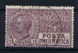 Italy: 1921 Sa  2 , Mi 137  Used - Pneumatic Mail