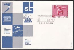 Yugoslavia 1966, Illustrated Cover "Unesco"  W./ Special Postmark "Bled", Ref.bbzg - Covers & Documents