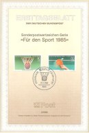 BERLIN - MI.NR. 732 - 33 - ETB 3/1985 - 1st Day – FDC (sheets)