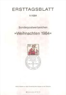 BERLIN - MI.NR. 729 - ETB 11/1984 - 1st Day – FDC (sheets)