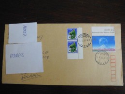 Japan 2007 - Letter / Envelope With Stamps International Letter-writing Week / United Nations + Dragon Toy - Storia Postale