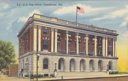 Alabama Tuscaloosa Post Office Curteich - Tuscaloosa