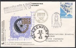 Yugoslavia 1963, Ambulance Cover Maribor To Klagenfurt W./ Special Postmark "Maribor", Ref.bbzg - Covers & Documents