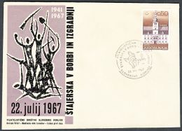 Yugoslavia 1967, Illustrated Cover "Victory In Stajarska" W./ Special Postmark "Slovenske Konjice", Ref.bbzg - Covers & Documents