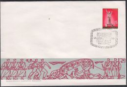 Yugoslavia 1961, Illustrated Cover "20 Years Of Uprising" W./ Special Postmark "Belgrade", Ref.bbzg - Covers & Documents