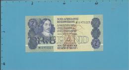 South Africa - 2 RAND - ( 1983 - 90 ) - Pick 118.d - UNC. - Sign. 6 - Watermark: J. Van Riebeek - 2 Scans - Südafrika