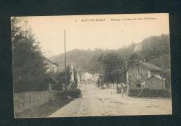 Jouy En Josas (78) - Passage à Niveau - Route D' Orleans ( Cachet Facteur Boitier Senan Yonne Ed. Jacob) - Jouy En Josas