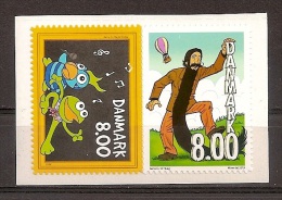 Dänemark 2013, Nr. 1733-34 BC Kinderfernsehen Papagei Frosch,  Postfrisch Mnh ** - Unused Stamps