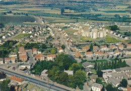 NORD PAS DE CALAIS - 62 - PAS DE CALAIS - NOEUX LES MINES - CPSM GF Couleur - Vue Générale Aérienne - Noeux Les Mines