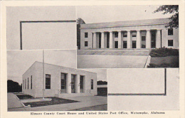 Alabama Wetumpka Elmore County Court House And Post Office - Altri & Non Classificati