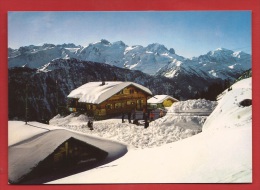 CTR-26 Restaurant De La Creusaz, Marécottes Massif Du Trient, En Hiver. Non Circulé. - Trient